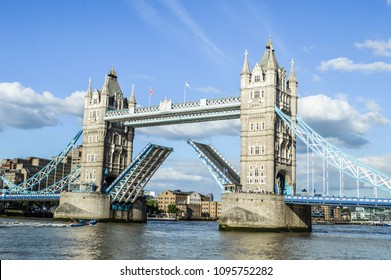 Tower Bridge Open High Res Stock Images Shutterstock