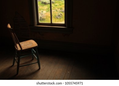 Lone Chair Hotel Meade Bannack State Stock Photo (Edit Now) 1055745971