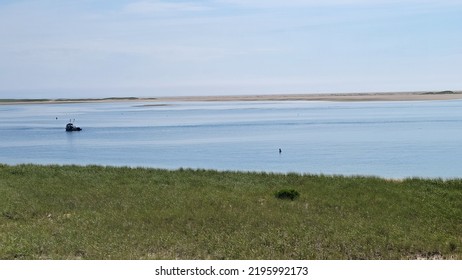 Lone Fishing Boat Cape Cod