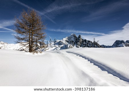 Similar – Panoramic scenery above Grindelwald