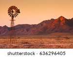 Lone Windmill in the Flinders Ranges