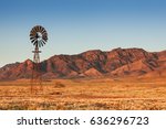 Lone Windmill in the Flinders Ranges