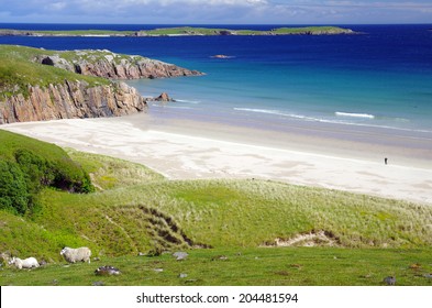 Lonely Beach Near Durness, Scotland