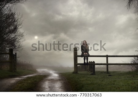 Similar – Image, Stock Photo somewhere 02