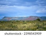 A Lonely House on the Fields by the Mountains of the Grand Canyon, Arizona