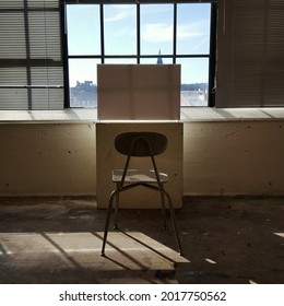 Lonely Office Spaces From An Art School.