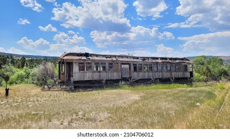 Lonely Railroad Track Fields Montana Stock Photo (Edit Now) 2104706012