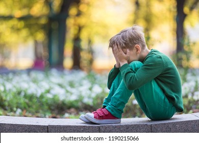 Boy Sitting Alone Crying Images, Stock Photos & Vectors | Shutterstock