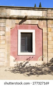 A lonely window.