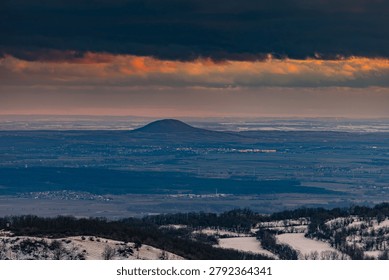 A loner beneath hell, Mount Rip, Czechia