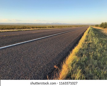 Lonesome Road In West Texas