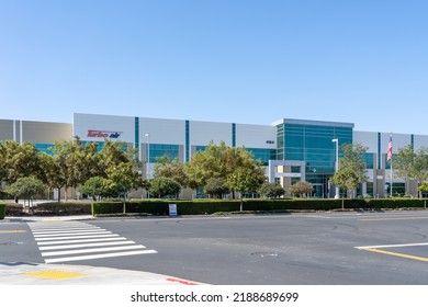 Long Beach, CA, USA - July 10, 2022: Turbo Air Headquarters In Long Beach, CA, USA. Turbo Air, Inc. Is A Full Service Aviation Management Company.