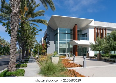  
Long Beach, CA, USA - July 10, 2022: Turelk Headquarters In Long Beach, CA, USA. Turelk Is A General Building Contractor Specializing In Tenant Interior Construction. 
