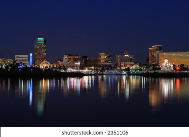 Long Beach California Skyline