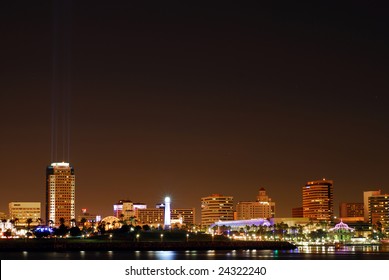 Long Beach California Skyline