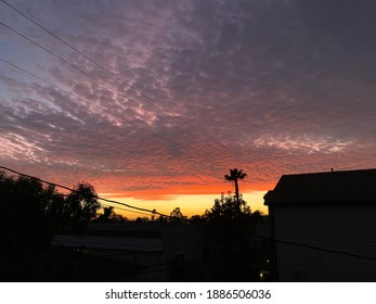 Long Beach, California Summer Sunset 