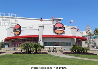 Long Beach, California, USA - March 16, 2016: The Laugh Factory Is A Chain Of Comedy Clubs In The United States.