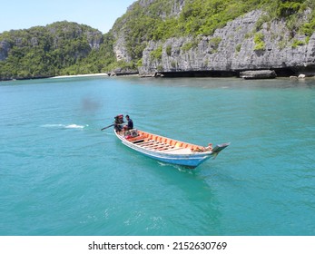 Long Boat Water Taxi In Thailand