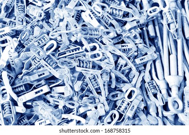 long bolt fasteners hardware components, closeup of photo