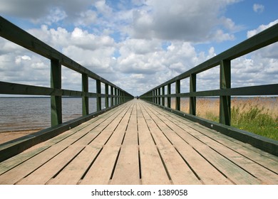 long bridge to clouds