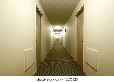 Long Building Hallway (apartment, Condominium, Hotel, Commercial)