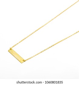 Long Chain Gold Necklace