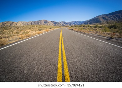 Long Desert Highway California