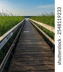 Long Dock at Rice Lake State Park in Southeast Minnesota