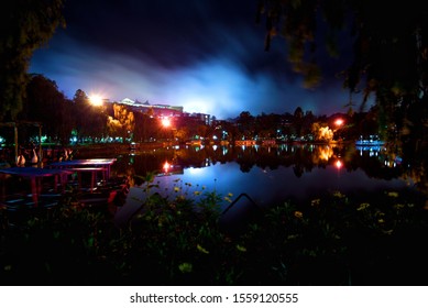 Long Exposure At Burnham Park 