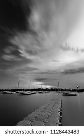 Long Exposure Clouds Lake Bde Maka Ska