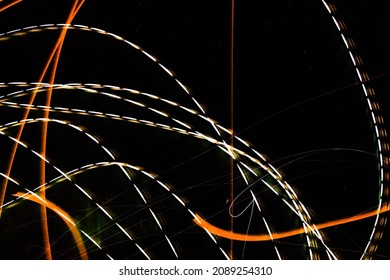 Long exposure photography. Light painting and long exposure photo of light.  - Powered by Shutterstock