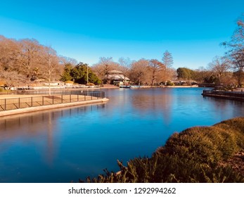 Long Exposure Photography On Pullen Park Lake