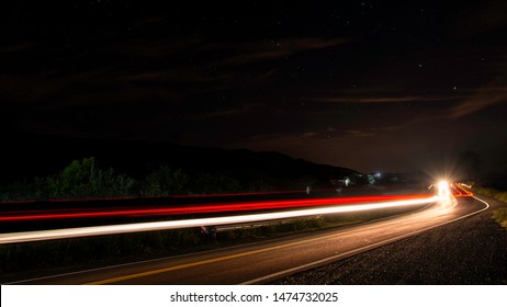 Long Exposure Of A Road