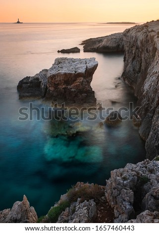 Similar – Cape with cliffs and sea