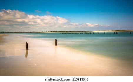 Long Exposure Taken On The Northern Shore Of Strathmere, New Jersey.