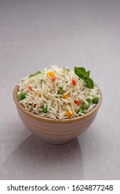 Long grain Indian Basmati Rice in a bowl.