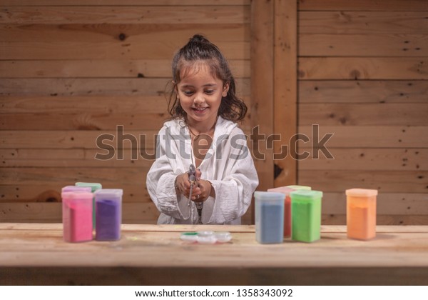 Long Haired Boys Enjoying Using Air Stock Photo Edit Now 1358343092