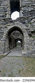 Long Hallway In Beaumaris Castle