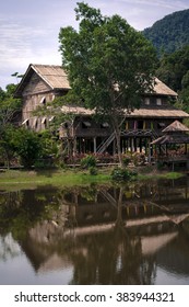 Long House In Sarawak 