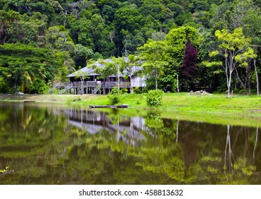 Long House In Sarawak ( Bornio)