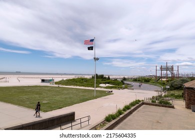 Long Island, NY, USA-June 18, 2022 A View Of Jones Beach, State Park 