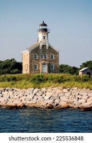 Long Island Sound, NY:  The 1869-70 Plum Island Lighthouse