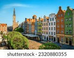 Long Market Street The Royal Road is located in the Main City of Gdansk between the Green Gate and long street