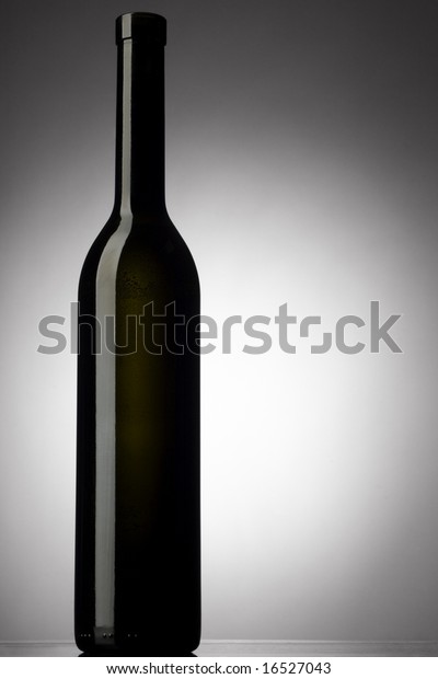 Download Long Neck Dark Wine Bottle Against Transportation Stock Image 16527043 PSD Mockup Templates