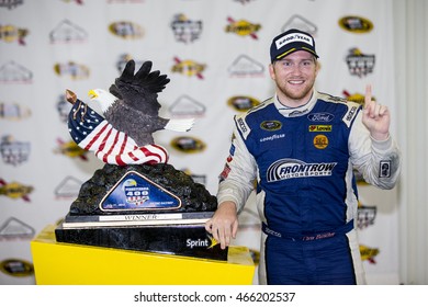 Long Pond, PA - Aug 01, 2016: Chris Buescher (34) Wins The Pennsylvania 400 At The Pocono Raceway In Long Pond, PA.


