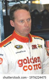 
Long Pond, PA, USA - August 5, 2011:  NASCAR Driver Dave Blaney Waits To Practice For The 2011 NASCAR Good Sam RV Insurance 500 At Pocono Raceway In Pennsylvania.				