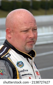 Long Pond, PA, USA - August 5, 2011: Race Driver Todd Bodine Prepares To Compete In A NASCAR Camping World Truck Series Event At Pocono Raceway In Pennsylvania.