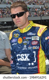 Long Pond, PA, USA - June 8, 2014:  NASCAR Driver David Ragan Awaits The Start Of The 2014 NASCAR Pocono 400 At Pocono Raceway In Pennsylvania.