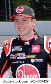 Long Pond, PA, USA - June 26, 2021:  NASCAR Driver Christopher Bell Awaits The Start Of The 2021 NASCAR Pocono Organics CBD 325 At Pocono Raceway In Pennsylvania.