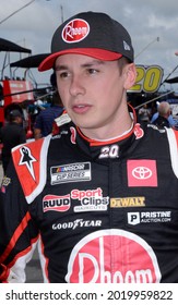 Long Pond, PA, USA - June 26, 2021:  NASCAR Driver Christopher Bell Awaits The Start Of The 2021 NASCAR Pocono Organics CBD 325 At Pocono Raceway In Pennsylvania.